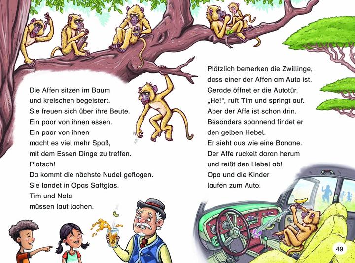 Immagine prodotto Duden Leseprofi – Das fantastische Geburtstagsauto, 2. Klasse (Tedesco, Reto Klindt, Susanne Rauchhaus, 2022)