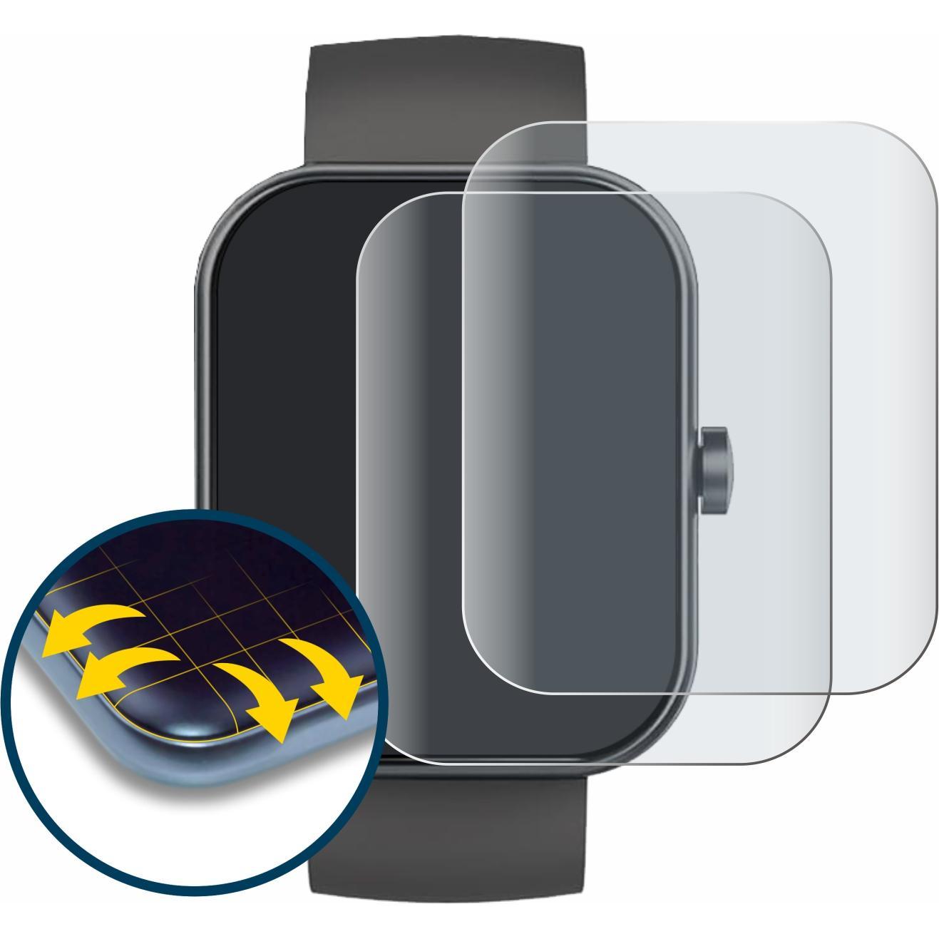 Thumbnail - BROTECT Full-Screen Displayschutz Matt, Smartwatch Schutzfolie, Grau
