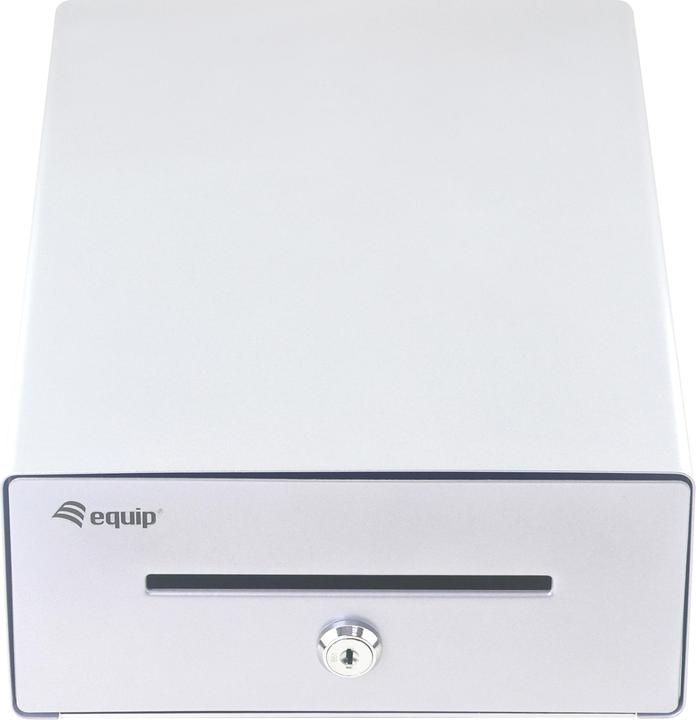 Produktbild equip Kassenschublade 4Schein-/4Münzfächer RJ11 POS Silber