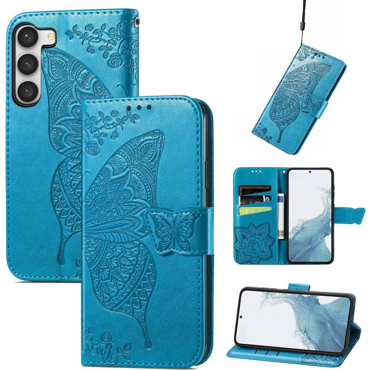 Thumbnail - König Design Hülle Handy Schutz für Samsung Galaxy S23 Plus Ultra Case Cover Tasche Wallet (Samsung Galaxy S23+), Smartp...