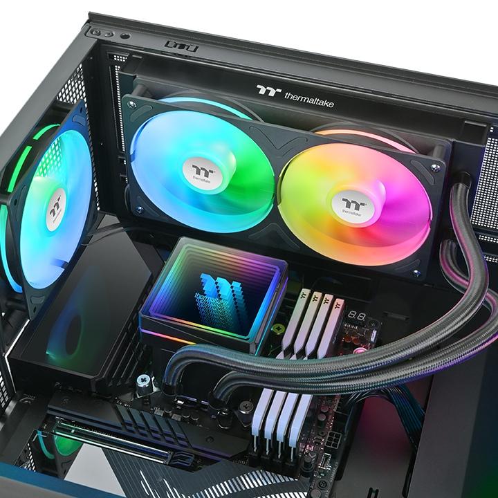 Actual product image Thermaltake TH240 V3 ARGB Sync AIO Black