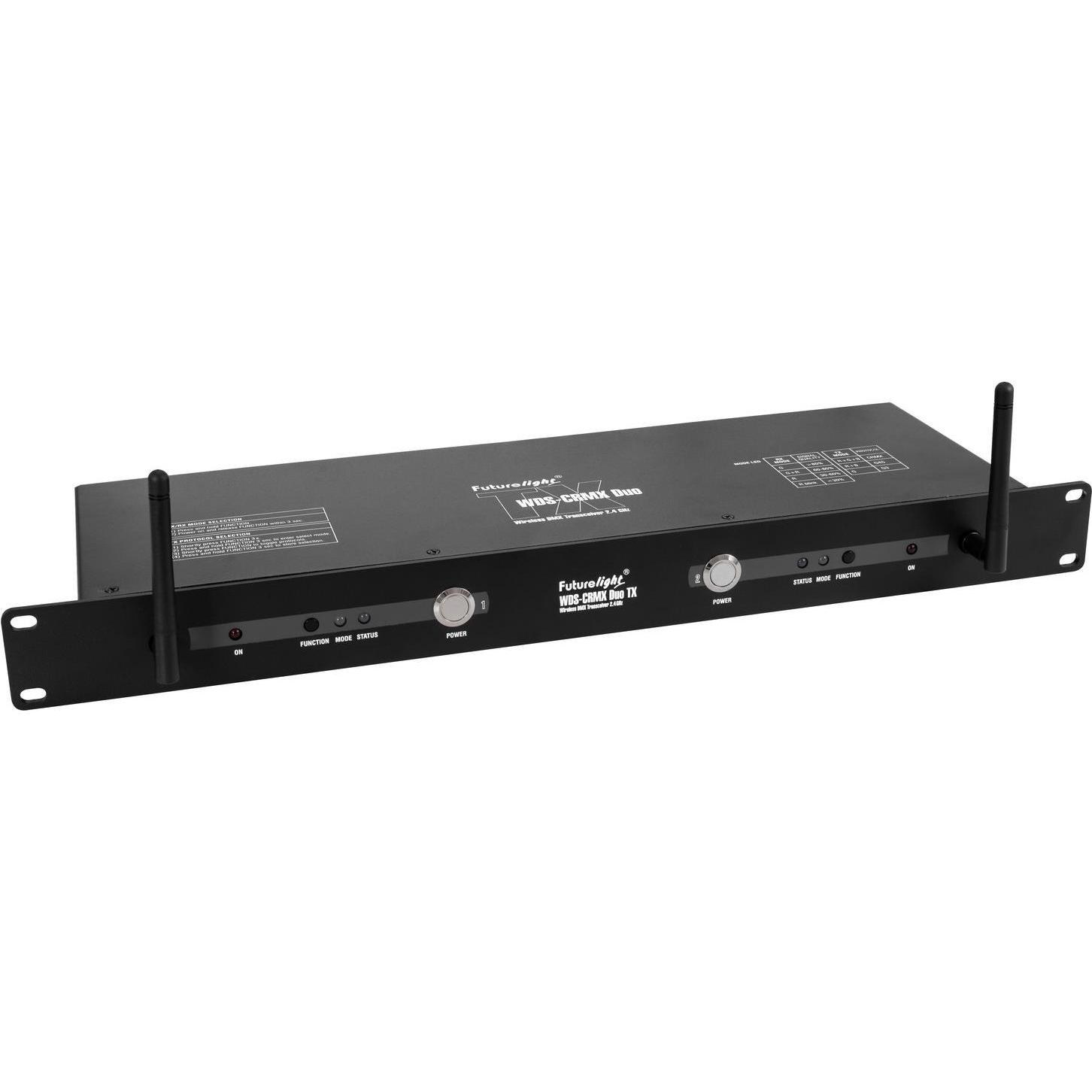 Thumbnail - FutureLight WDS-CRMX Duo TX Drahtlos-DMX-Transceiver, Lichtsteuerung