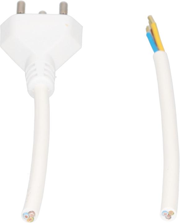 Actual product image Max Hauri TDLR mains cable H03VV-F3G0.75 type 12 (2 m)