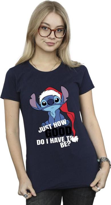 Actual product image Disney Womens/Ladies Lilo & Stitch Just How Good Cotton T-Shirt (M)