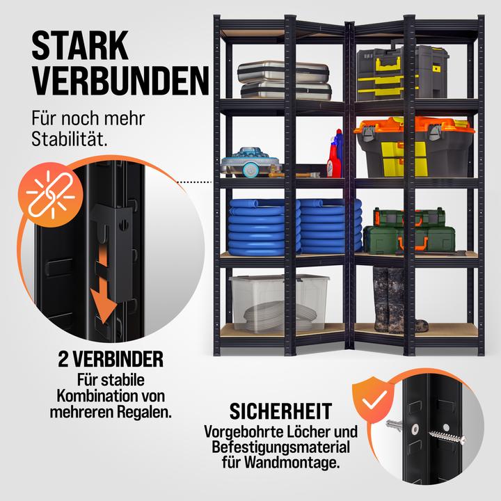 Produktbild Monzana Schwerlast- und Eckregal