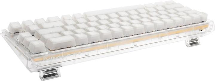Actual product image Ducky One 3 Aura White SF Gaming Keyboard, RGB LED - Kailh Jellyfish Y (US) (US, Cable)
