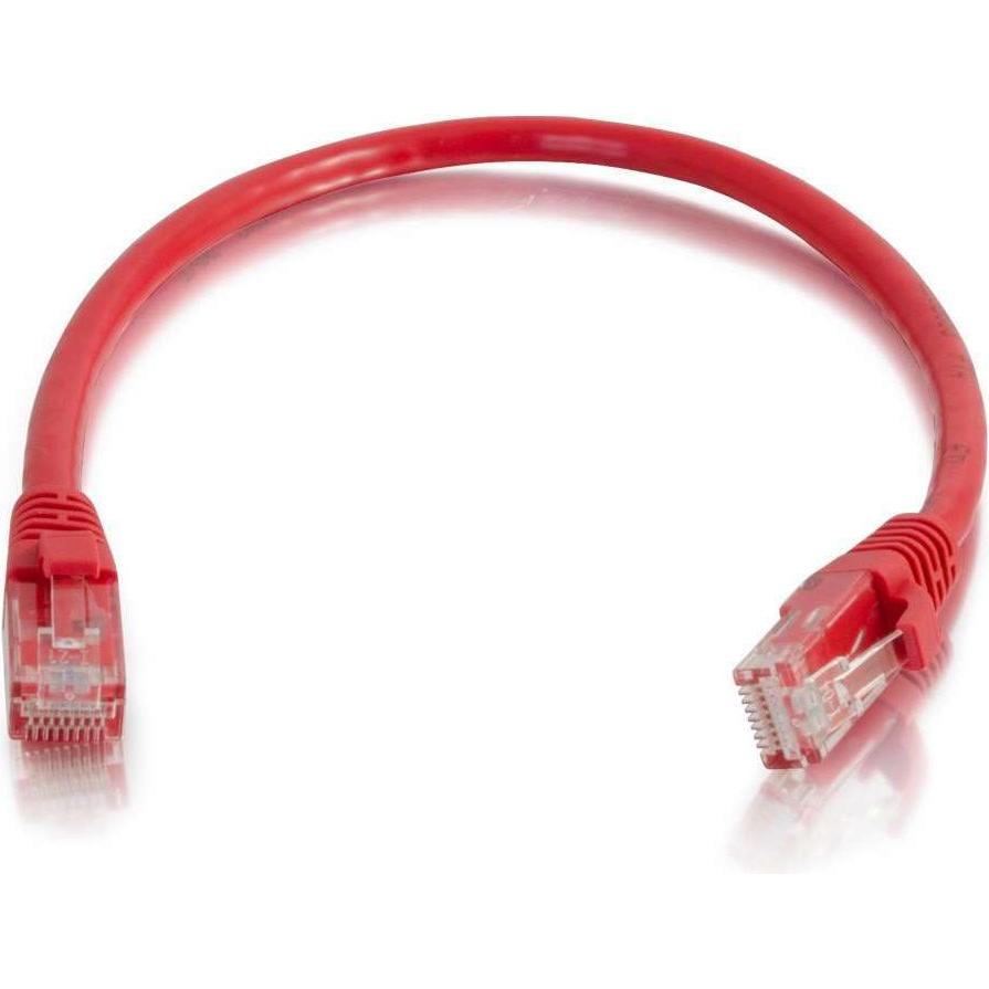 Thumbnail - C2G Kabel / 10 m Red CAT6 PVC Snagless UTP P (U/UTP, CAT6, 10 m), Netzwerkkabel