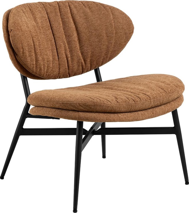 AC Design Burma Loungesessel Apia Stoff beige 453, Basis