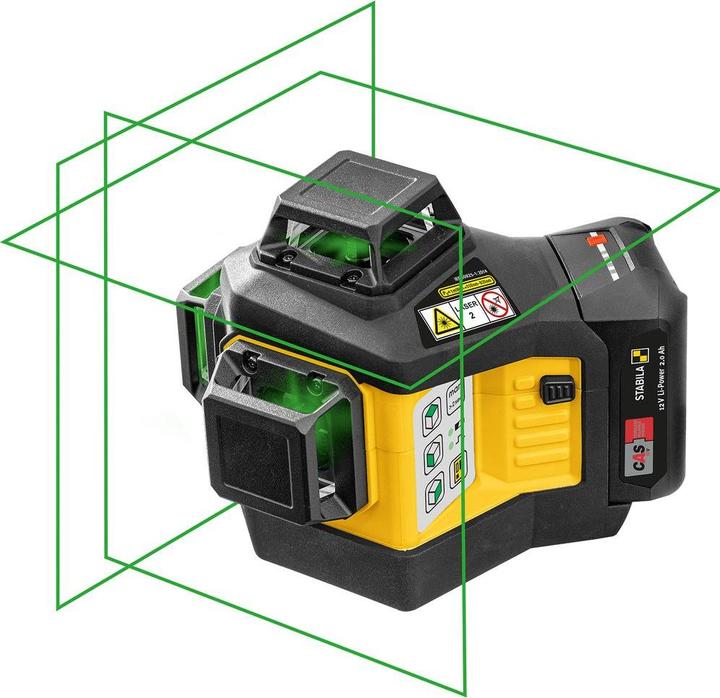 Immagine prodotto Stabila Laser multilinea LAX 600 G, sistema a 12 V, set di 7 pezzi, con batteria e caricatore (EU) - 197