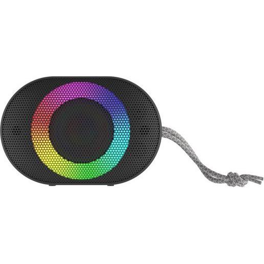 Audictus aud Speakers Aurora Mini 7 W, Waterproof, Bluetooth, RGB, Portable, Black, 90 dB (8 h, Stromversorgung über USB...