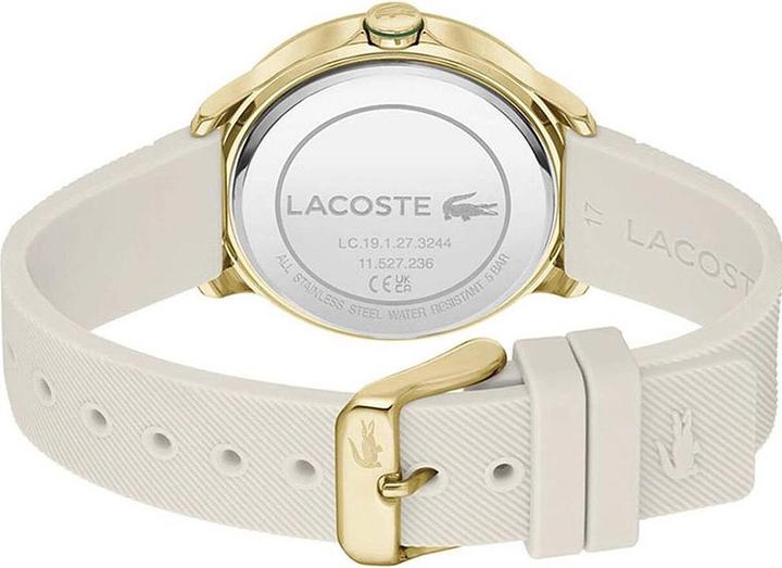 Actual product image Lacoste 2001330 Moonball ladies' watch 36mm 5ATM (Analogue wristwatch, 36 mm)