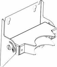 Produktbild ēlo Pole Mount Bracket (Stange, 10")