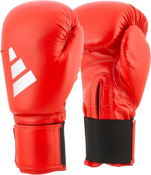 Immagine prodotto adidas Guanti da boxe Speed 50, ADISBG50 rosso/argento (8 OZ)