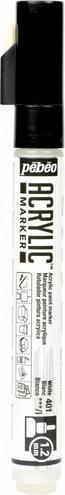 Produktbild Pebeo Acrylic Marker Dünn Rundspitze 1,2mm (Weiss, 1.20 mm)