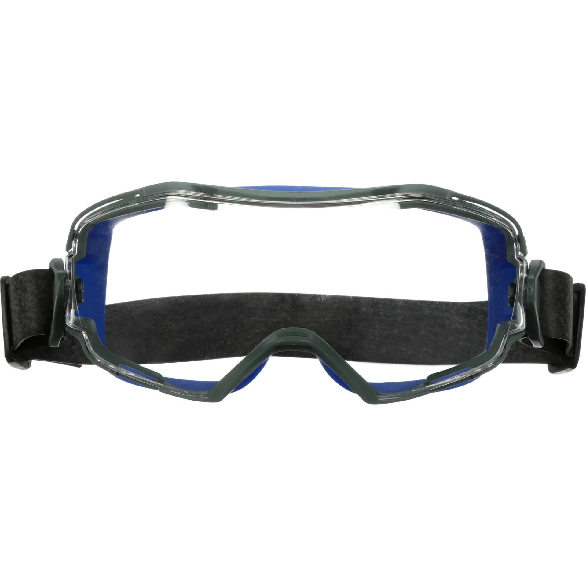 3M, Schutzbrille + Gesichtsschutz, GoggleGear Schutzbrille Linse Klar, kratzfest mit UV-Schutz