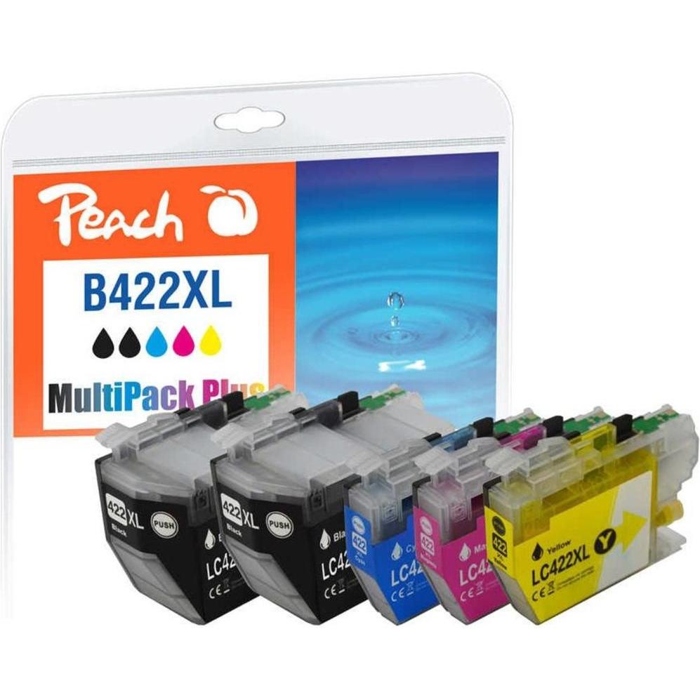 Thumbnail - Peach, Druckerpatrone, LC-422XL Multipack Plus 2xbk,c,m,y kompatibel