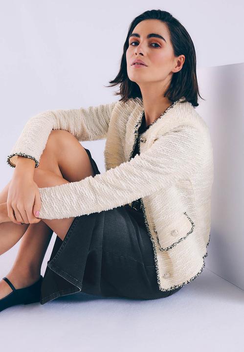 Produktbild Zero Blazer Bouclè mit Taschenklappen