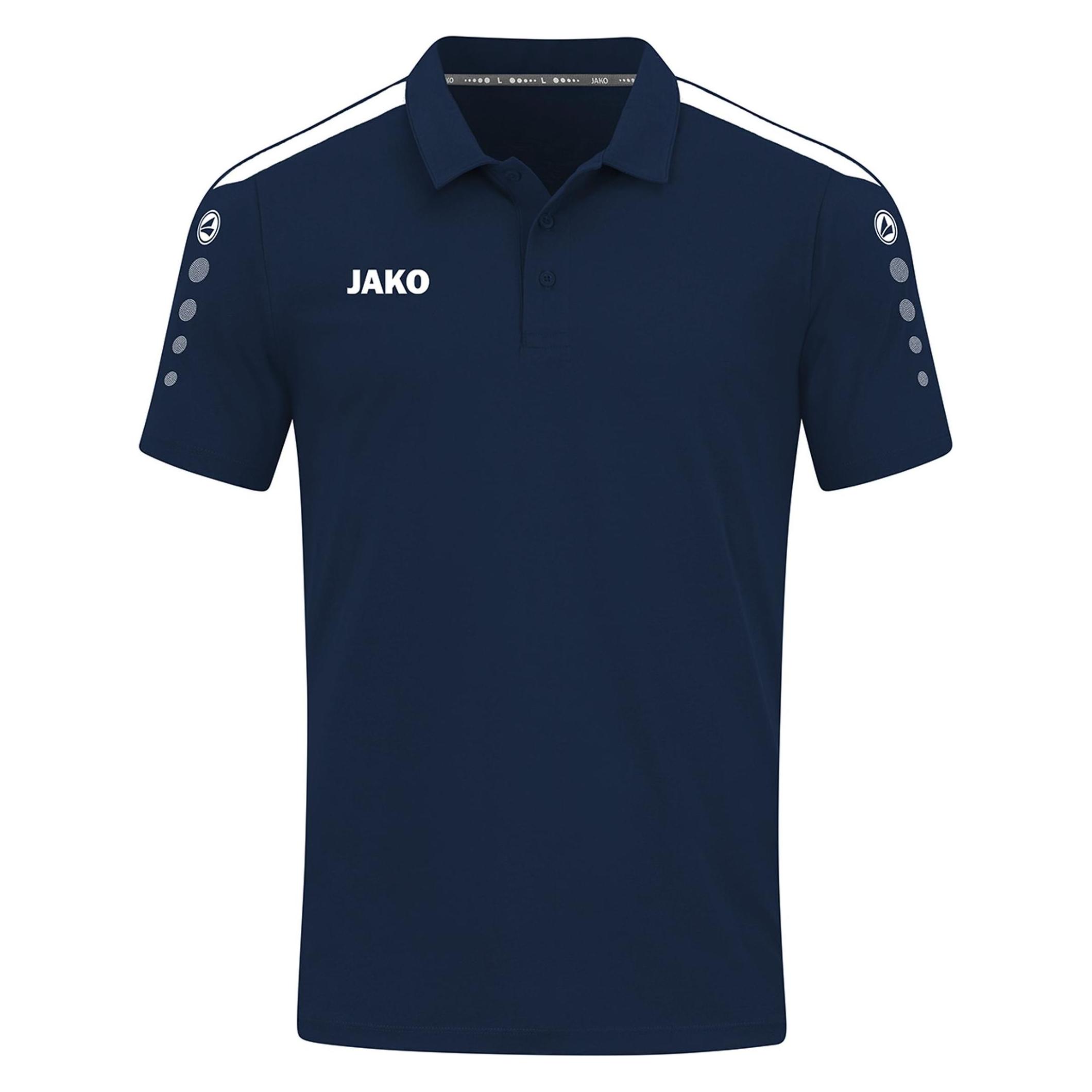 Jako, Unisex, Sportshirt, Polo Power (M), Blau, M