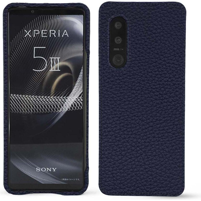 Noreve Lederschutzhülle (Sony Xperia 5 III), Smartphone Hülle, Violett