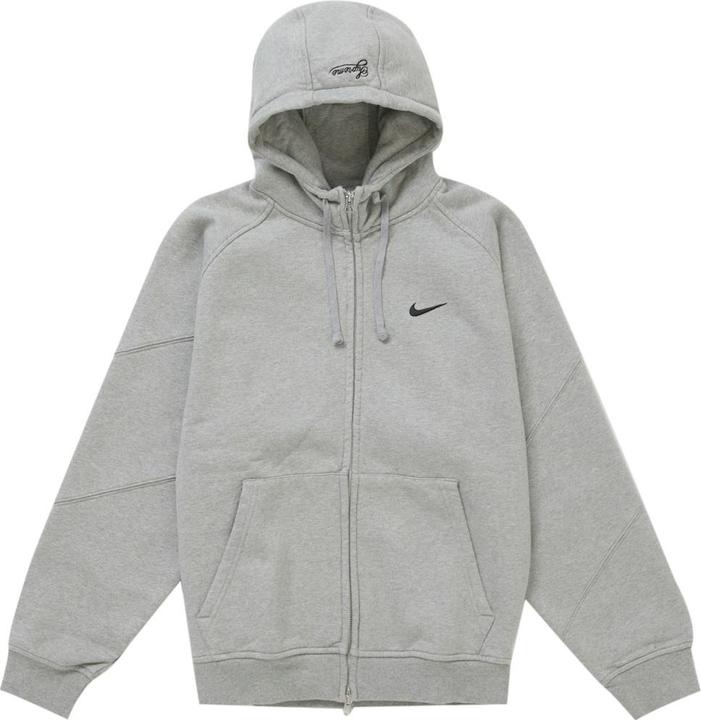 Produktbild Supreme Nike Zip Up Hooded Sweatshirt Heather Grey (S)