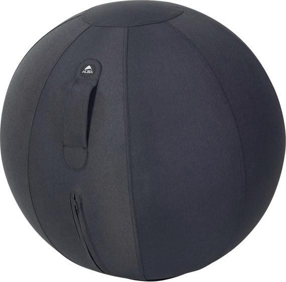 Productafbeelding Alba Zitbal "MHBALL", zwart Hoes: polyester, zitdiameter: 650 mm, met handvat voor (65 cm)