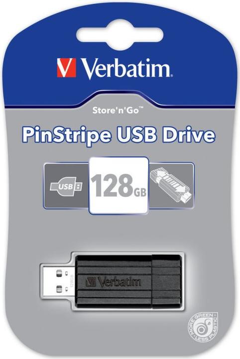 Actual product image Verbatim PinStripe (128 GB, USB-A)