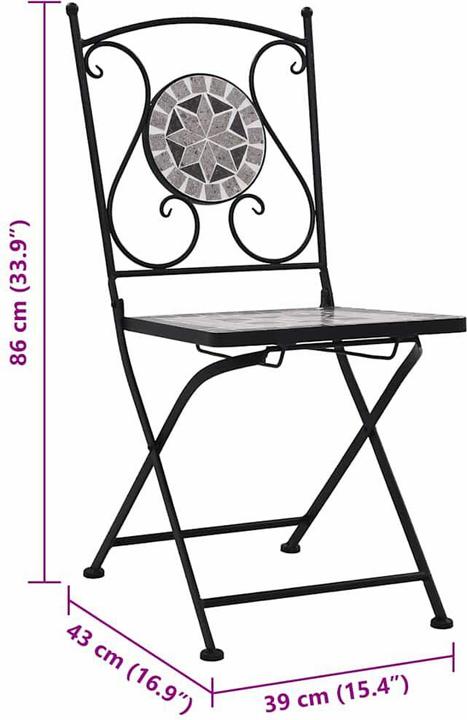 Produktbild vidaXL Gartenstuhl