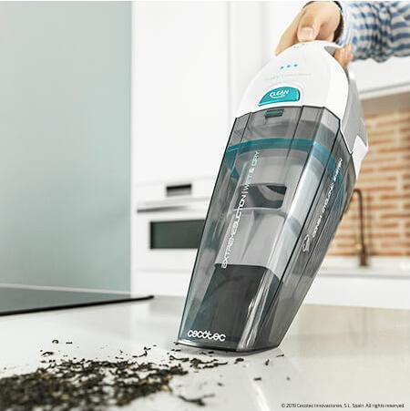 Actual product image Cecotec Aspirateur à Main sans fil compatible Conga Immortal ExtremeSuction 7,4 V Hand (Noir)