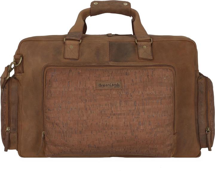 Immagine prodotto Greenland Nature Natura Borsa da viaggio Weekender in pelle 50 cm scomparto per laptop (39 l)