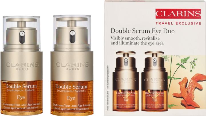 Image du produit Clarins Double sérum pour les yeux (Soin des yeux Sérum, 40 ml, Jour + nuit)