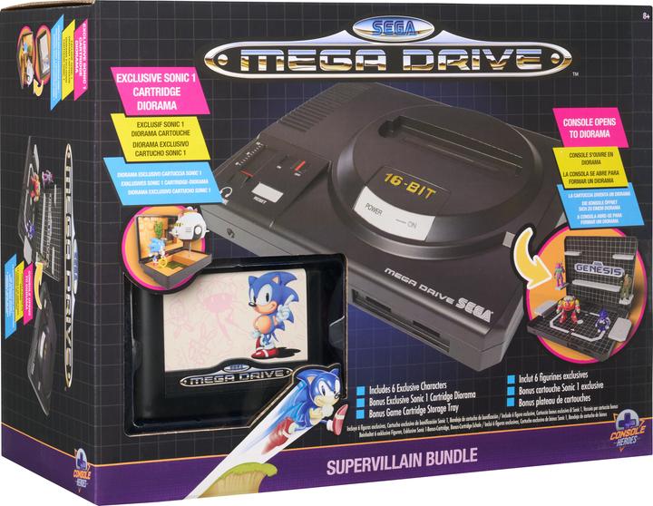 Produktbild Wilder Toys Sonic the Hedgehog - Supervillain Bundle - Sonic 1 - Mega Drive Consoles Stars