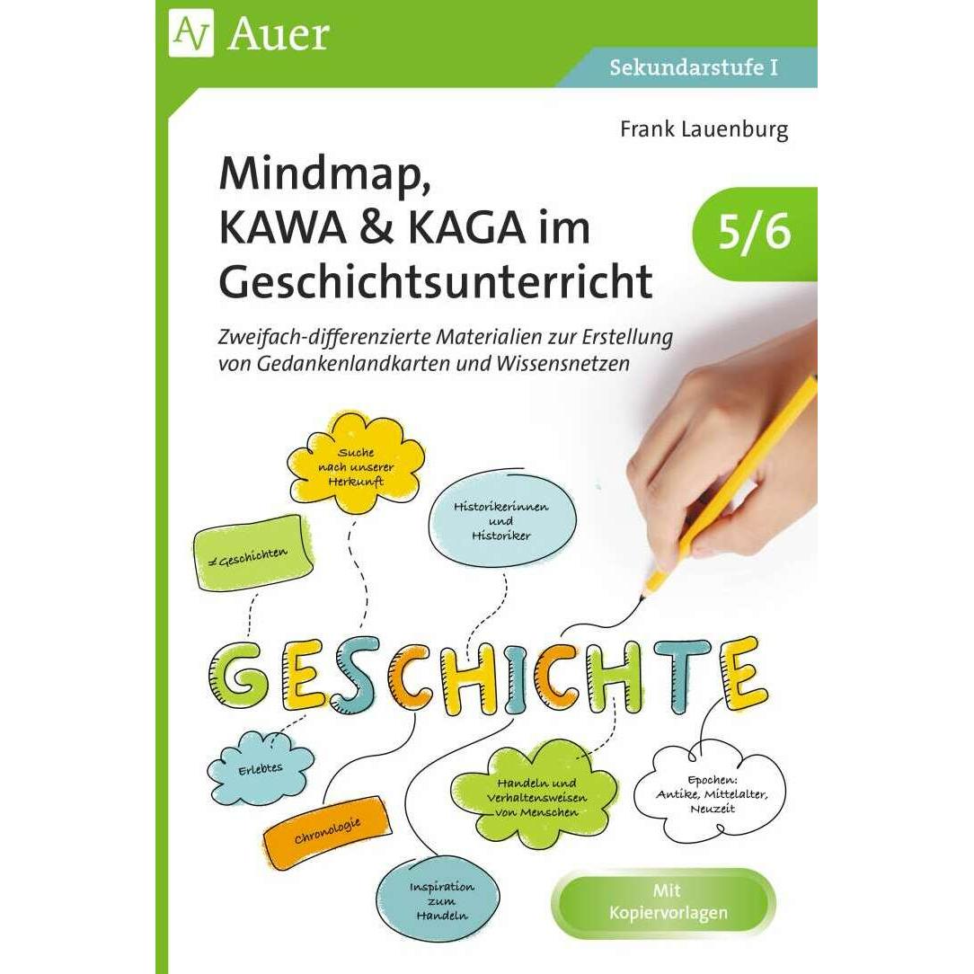 Mindmap, KAWA, KAGA im Geschichtsunterricht 5-6, Schulbücher von Frank Lauenburg