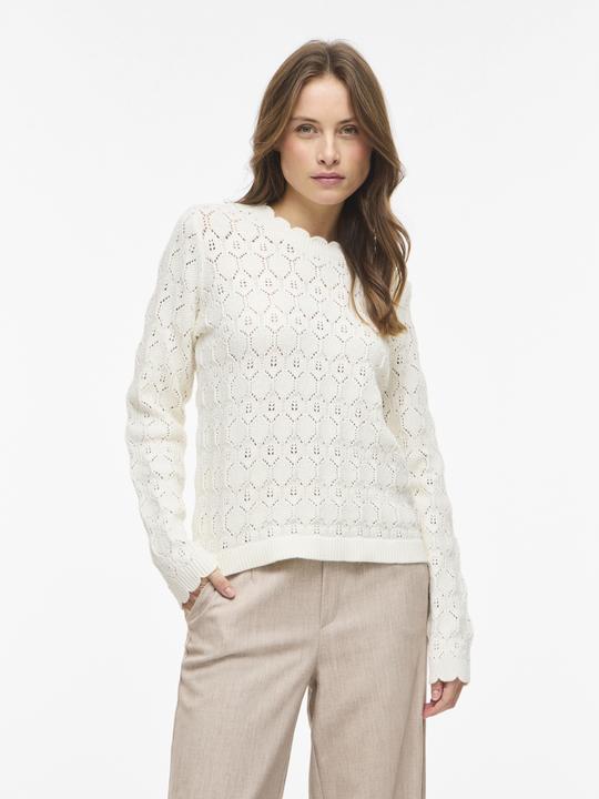 Actual product image Vila VILOWEN Pointelle Strickpullover (M)