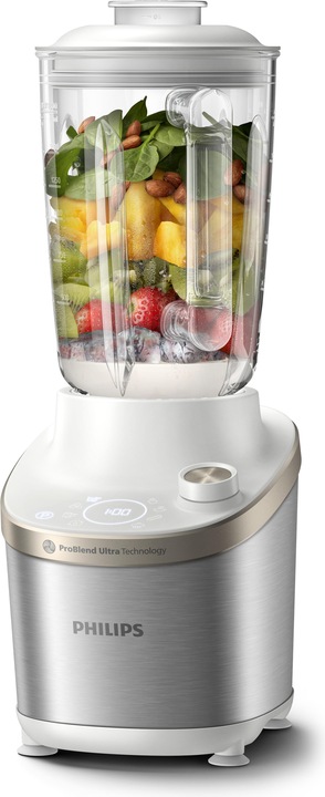 Productafbeelding Philips HR3760/01 Atlantic hogesnelheidsmenger, metaal/wit (1500 W)
