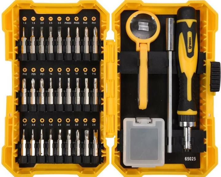 Image du produit Vorel Tournevis à cliquet avec pointes interchangeables 31 pces (65025)