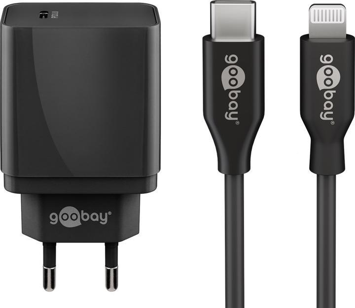 Produktbild Goobay Lightning / USB-C PD-Ladeset 25W