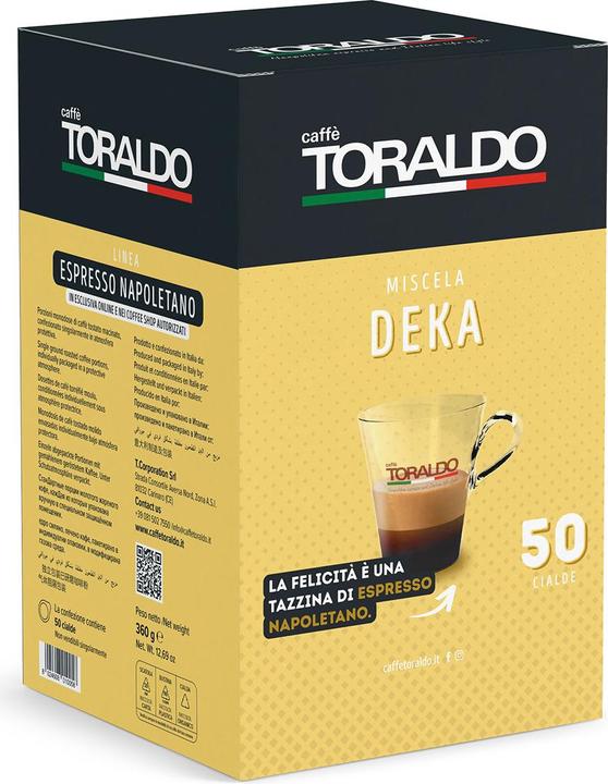 Produktbild Caffè Toraldo Miscela Deka (50 x Port.)