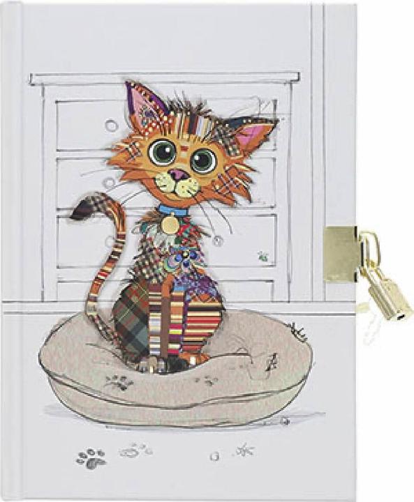Produktbild Kiub geheimes notizbuch a5 niedliche katze kind kook 160 p (A5)