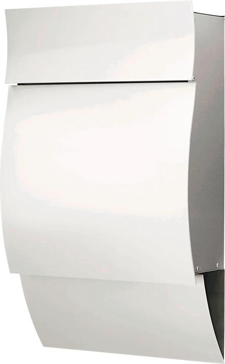 Produktbild Burg Wächter Briefkasten Opera 3755 Höhe 594 mm Breite 370 mm Tiefe 155 mm Edelstahl Edelstahl DIN C4