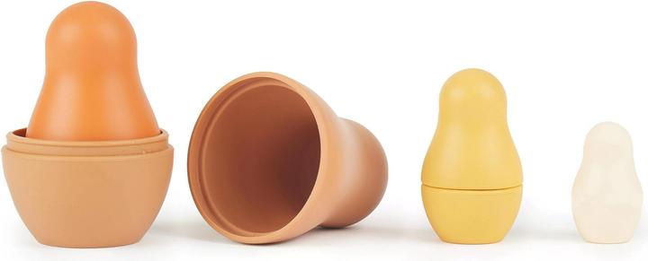 Image du produit Bieco Jouets à empiler Matriochkas en silicone Chocolate Bliss