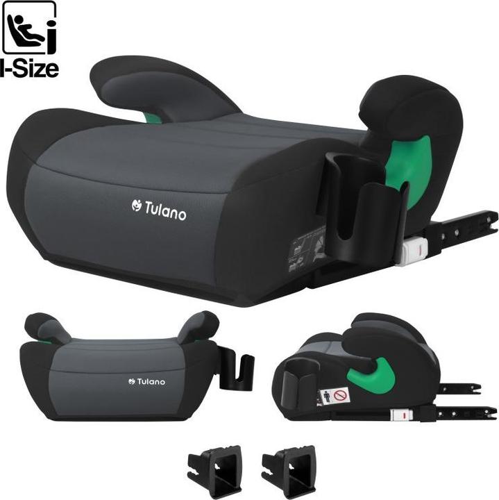 Productafbeelding Tulano Autositz Cabby 35 Graphite (Kinderzitje, ECE R129/i-Size standaard)