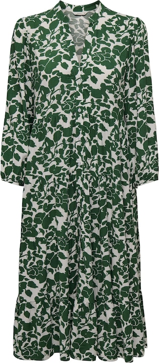 Produktbild Only Locker geschnitten V-Ausschnitt Elastische Bündchen Kurzes Kleid Kleid (L)