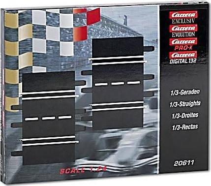 Immagine prodotto Carrera Standard diritto 1/3 Evo/Digi