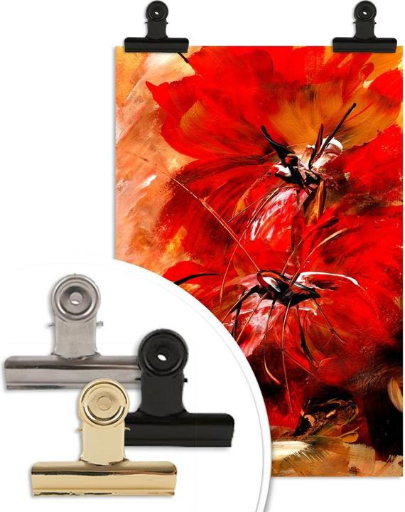 Image du produit Trenddeko Niksic - Fleurs de feu (40 x 60 cm)