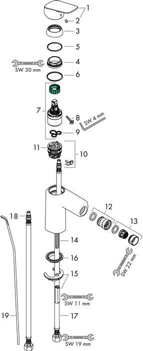 Productafbeelding hansgrohe Logis