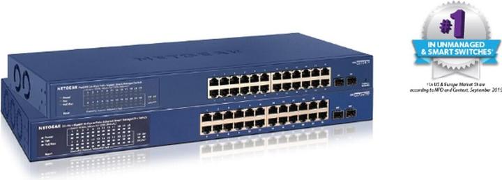 Actual product image Netgear GS724TPP v3 (26 ports)