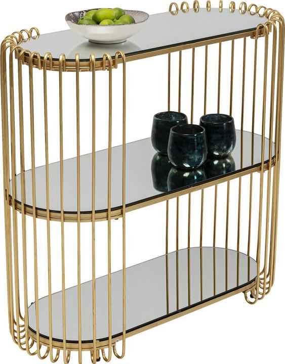 Image du produit Kare Design Konsole Wire Brass 81x78cm