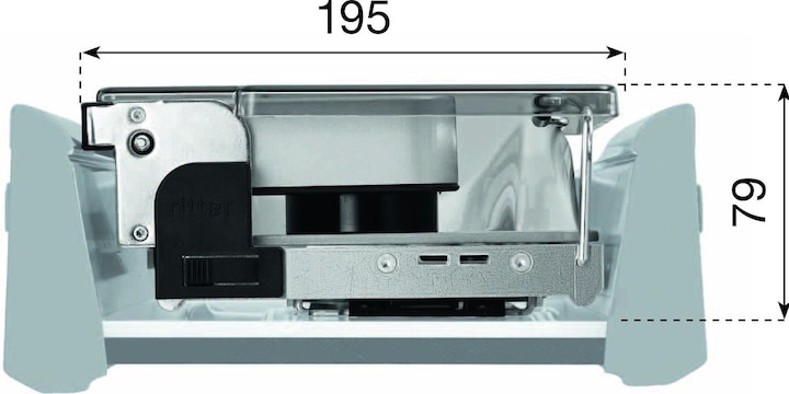 Actual product image Dr. Ritter Built-in universal cutter AES 52 S-300