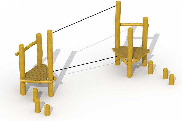 Produktbild Euro Play Balancierpfad Seile