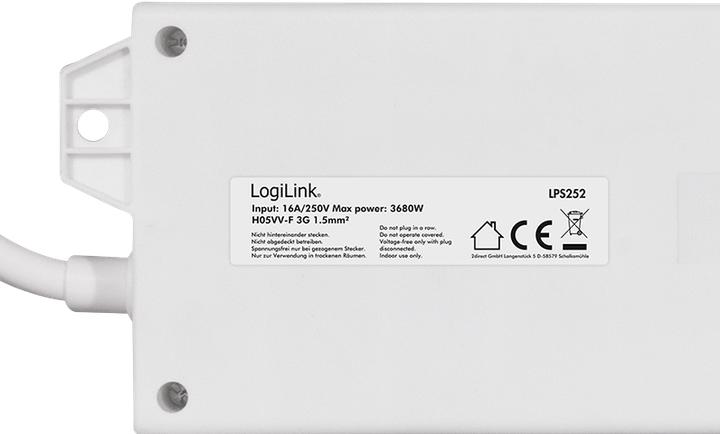 Actual product image LogiLink 4x CEE 7/3 max (4 x, CEE 7/3, 1.50 m)